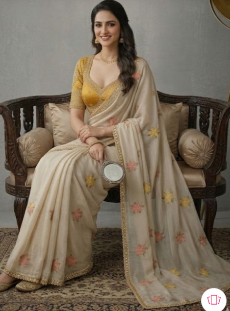 SATVARI MONICA SILK SAREE (WITH BP)